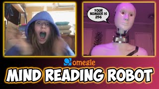 Mind Reading Robot on OMEGLE [upl. by Ehttam]