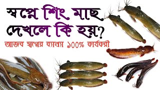 স্বপ্নে শিং মাছ দেখলে কি হয়  shopne shing mas dekhle ki hoy  shopner bekkha  স্বপ্নের ব্যাখ্যা [upl. by Siroled]