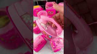 Cute Mini Steam Iron Satisfying Video ASMR shorts mini [upl. by Orofselet]