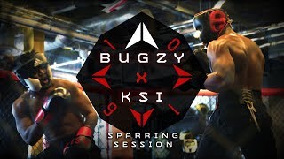 Bugzy Malone x KSI Sparring Session [upl. by Yenohtna494]