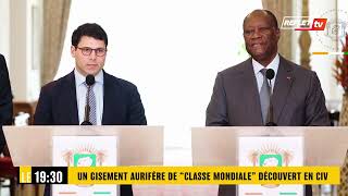 Un gisement aurifère de quotclasse mondialequot découvert en Côte dIvoire [upl. by Assiral]