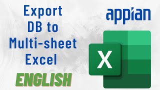 Appian  Export Multiple Data Store Entities to MultiSheets Excel [upl. by Trik765]