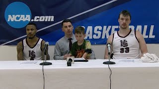 HampdenSydney Basketball NCAA Round Two Press Conference [upl. by Melesa154]