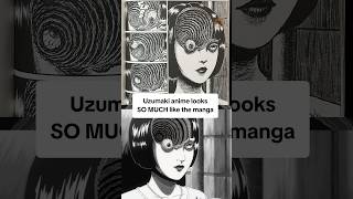 Uzumaki anime is VERY faithful to the manga junjiito uzumaki anime adaptation manga animation [upl. by Enrichetta317]