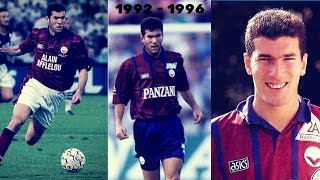 Zinedine Zidane  Bordeaux • Overall 1992  1996 •  Skills Goals Assists [upl. by Picardi]