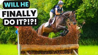 WILL HE FINALLY DO IT  CAN MY YOUNG HORSE GO CLEAR EVENTING VLOG  VLOG 159 [upl. by Ydnys]