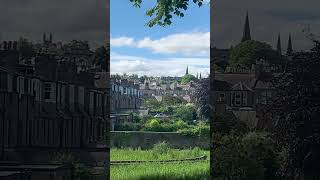 This amazing backyard residential view  Edinburgh trending edinburgh traveldestinations [upl. by Ahseyk646]