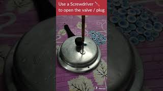 DIY How to Replace a Pressure Cooker Safety Valve  Plug [upl. by Hesoj34]