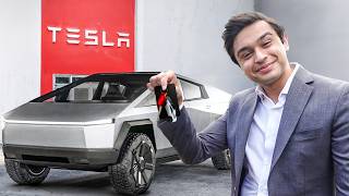 Buying A New Car TESLA CYBERTRUCK [upl. by Esenej232]