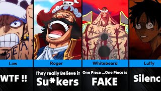 Everyones Reaction if One Piece was 𝗙𝗮𝗸𝗲 [upl. by Neville]