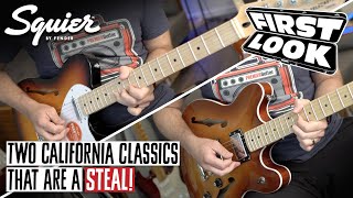 Best Value Guitars Squier Telecaster Thinline amp Starcaster Deluxe Demos  First Look [upl. by Edasalof]