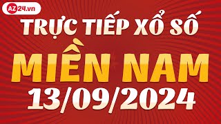 XSMN 1392024  Trực tiếp Xổ số miền Nam hôm nay Thứ 6 ngày 13 tháng 9  KQXS miền Nam  XSTT MN [upl. by Ellenohs]