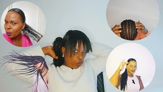 How To Care For Protective Styles Braid Wig Weave Etc [upl. by Yllil]