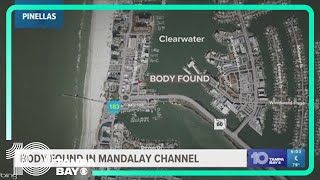 Mans body found floating in Clearwaters Mandalay Channel [upl. by Sage]