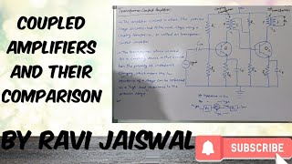 Coupled Amplifiers  RC Coupling Transformer Coupling and Direct Coupling and their comparison [upl. by Greta]