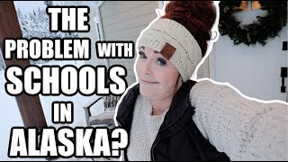 SCHOOLS IN ALASKA  DO SCHOOLS CLOSE WHEN IT IS COLD HOMESCHOOLING IN ALASKA Somers In Alaska [upl. by Canter85]