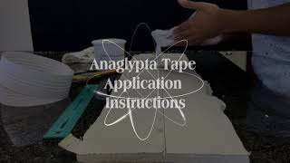 Pudlo Anaglypta Tape Application Instructions [upl. by Port]