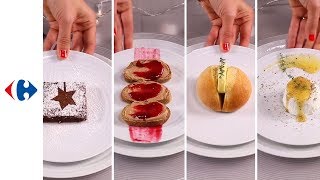 Réalisez une décoration assiette festive pour votre repas de fête [upl. by Eatnhoj]