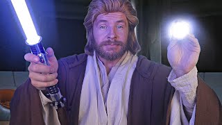 ASMR  ObiWan Kenobi Cranial Nerve amp Ear Examination [upl. by Armand]