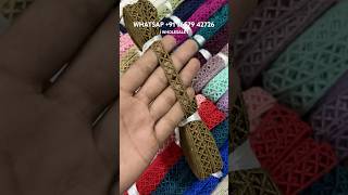 Ribbon lace manufacturer l Get ribbon lace direct from lace manufacturer on Wholesale l AVCREATIONS [upl. by Yulma]