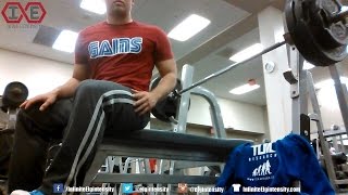 quotSwole Nerdquot Bench Press Workout w Commentary [upl. by Emelen]