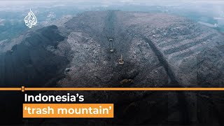 COP26 Indonesia’s largest dump highlights world waste problem  Newsfeed [upl. by Aenahs]