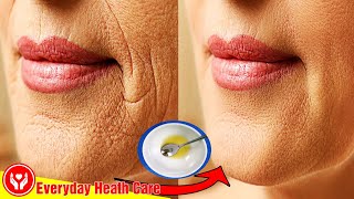 Remove Wrinkles Around Mouth Naturally With This 1Minute Technique  Home Remedies For Wrinkles [upl. by Arocat142]