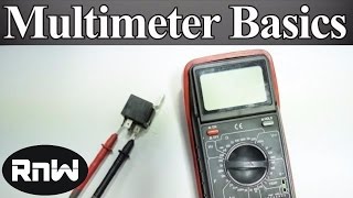 How to Use a Multimeter for Beginners  How to Measure Voltage Resistance Continuity and Amps [upl. by Elbart704]