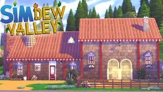 MARNIES RANCH  The Sims 4  Stardew Valley Build Series  No CC 🐮 🐔 [upl. by Ennagrom766]