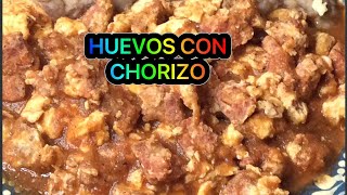 HUEVOS CON CHORIZO [upl. by Dupuis201]