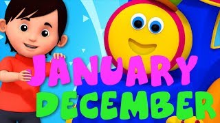 Months Of The Year Song  I am Father Year  Learning Street With Bob The Train  Kids Tv [upl. by Collete964]