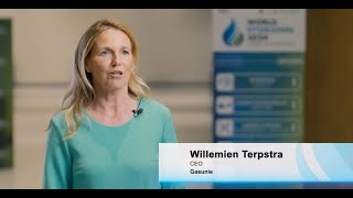 Interview with Willemien Terpstra CEO at Gasunie at WorldHydrogen2024 [upl. by Goat]