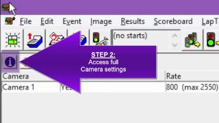 FinishLynx Tutorial Software Camera Settings [upl. by Wallinga856]