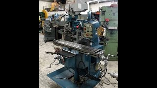 Herless K2V turret milling machine  wwwnewmaccomau [upl. by Odnama]