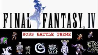 Final Fantasy 4  Boss Battle Theme [upl. by Jacie558]