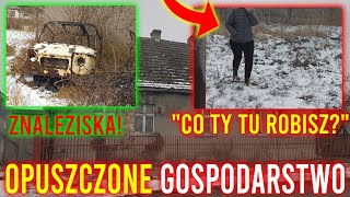 DZIWNE ZNALEZISKO i PRZYPAŁ w OPUSZCZONYM GOSPODARSTWIE  URBEX Dom z gospodarstwem i porzucone auto [upl. by Jonis]