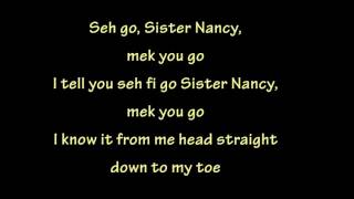 Bam Bam  Sister Nancy lyrics [upl. by Acinorehs]