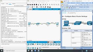 How to configure Router Configuration in Cisco Packet Tracer [upl. by Acebber]