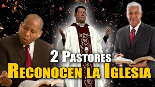 IMPERDIBLE 2 Pastores terminan reconociendo a la iglesia de cristo  Pastores vs PADRE LUIS TORO [upl. by Gnut]