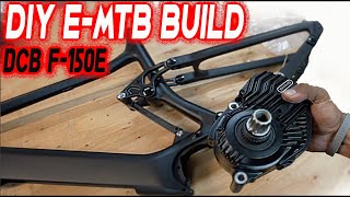 Cheap affordable emountain bike build  DIY Carbon Bikes F150e w Bafang M600 [upl. by Phelgon]