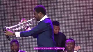 Nathaniel Bassey Ministering WorshipHisMajestyKingJesus 2024 Port Harcourt Edition [upl. by Romulus746]