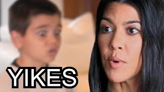 Kourtney Kardashian Son Reign GOES OFF  Hes DONE with Travis Barker and Kourtney PDA [upl. by Heinrick]