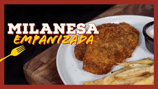 Milanesa de POLLO EMPANIZADA [upl. by Dever]