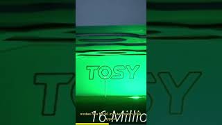 THE TOSY FLYING DISC  16 MILLION COLOR RGB OR 36 OR 360 LEDS  SUV INSIGHTshorts [upl. by Yelyak913]