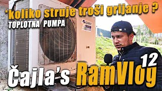 JEL ISPLATIVO GRIJANJE NA TOPLOTNU PUMPU amp RAZGOVOR SA FATIMOM  Čajlas RamVlog paketići u Gorici [upl. by Elacim]