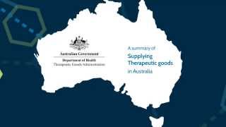 A summary of supplying therapeutic goods in Australia [upl. by Barron]