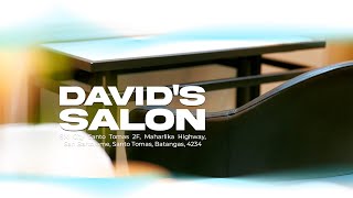 SM CITY STO TOMAS BRANCH  Davids Salon [upl. by Holly]