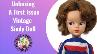 Unboxing A First Issue Vintage Sindy Doll [upl. by Nylssej]