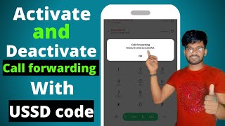 how to activate and deactivate call forwarding with USSD Code 2022  TECH HR [upl. by Eiresed]