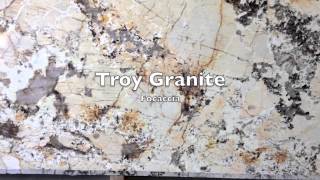 Focaccia Granite Countertop by Troy Granite [upl. by Afatsom]